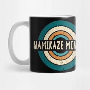 Retro Styles Minato Name Birthday 70s 80s 90s Circle Mug